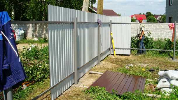 Дачный забор (видео)
